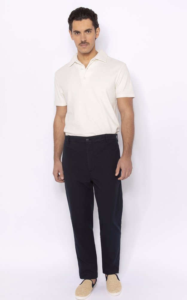 La Canadienne Polo éponge écru