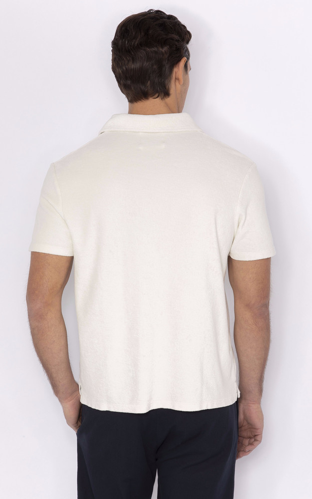 La Canadienne Polo éponge écru