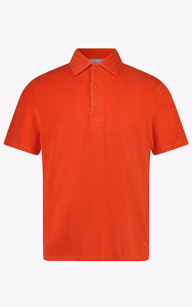 La Canadienne Polo éponge Orange