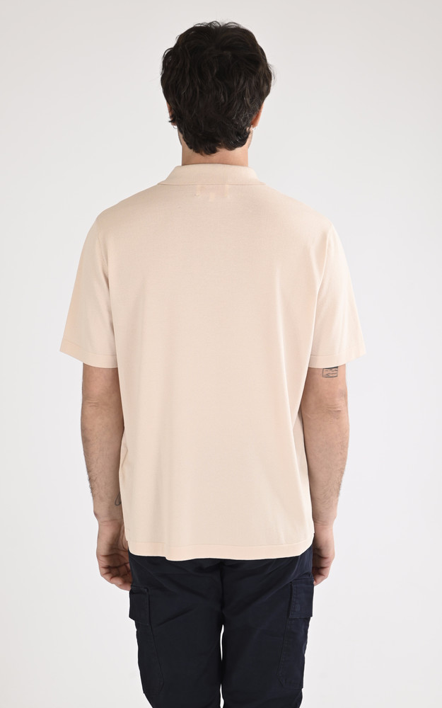 La Canadienne Polo Maille Jude Beige