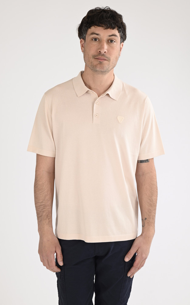 la canadienne Polo maille Jude beige