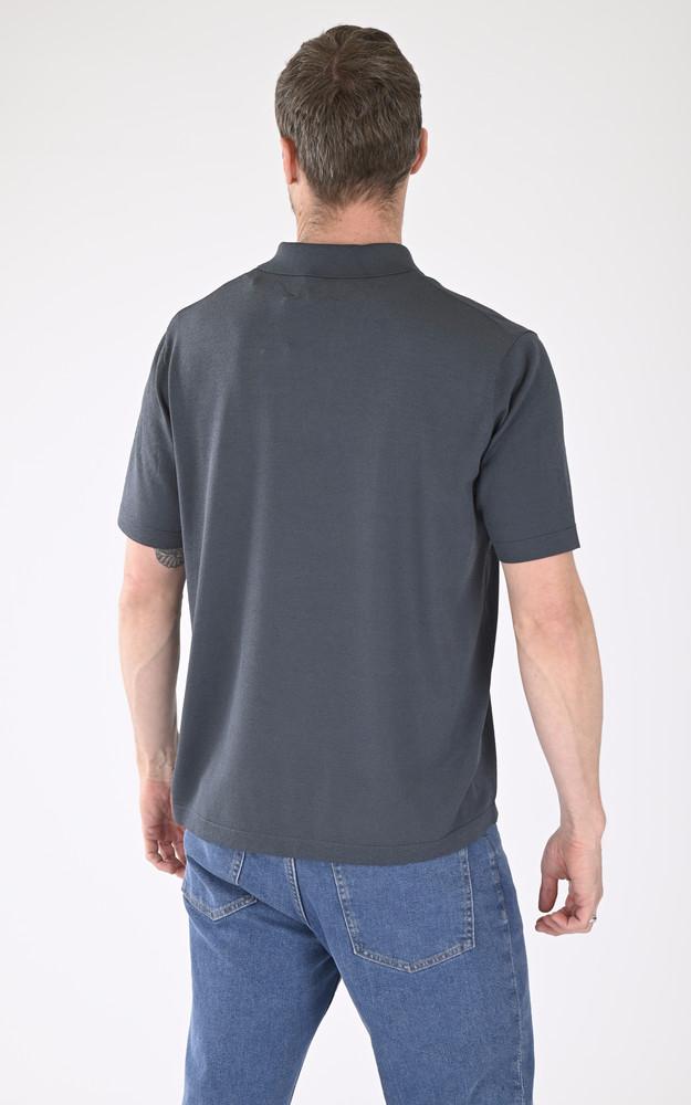 La Canadienne Polo Maille Jude Bleu Marine
