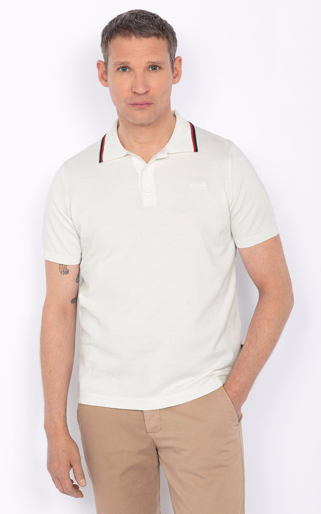 la canadienne Polo PSCAMRON Off White