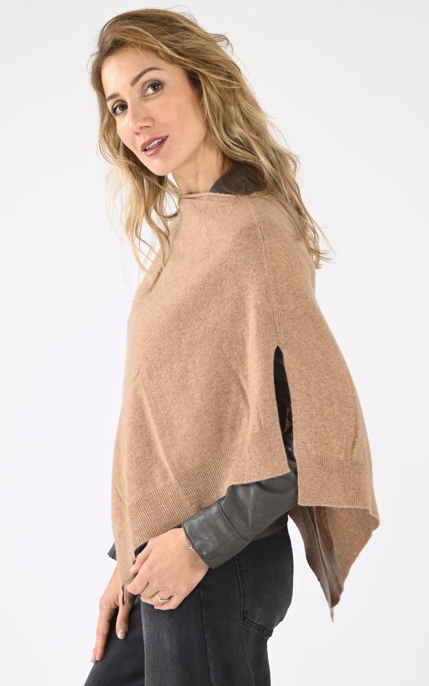La Canadienne Poncho Cachemire Beige