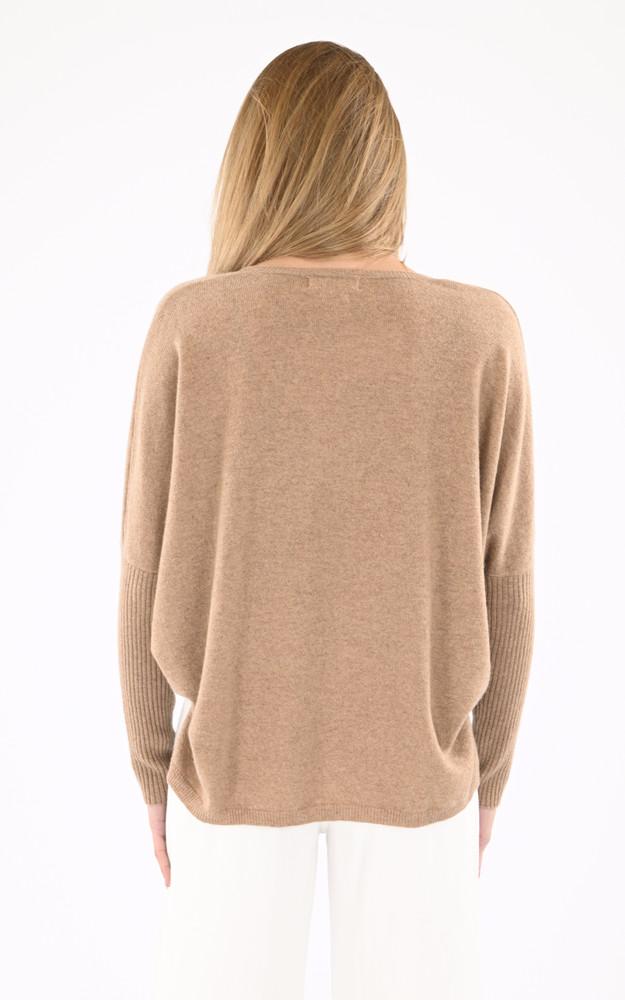 La Canadienne Pull Cachemire Agnes Camel