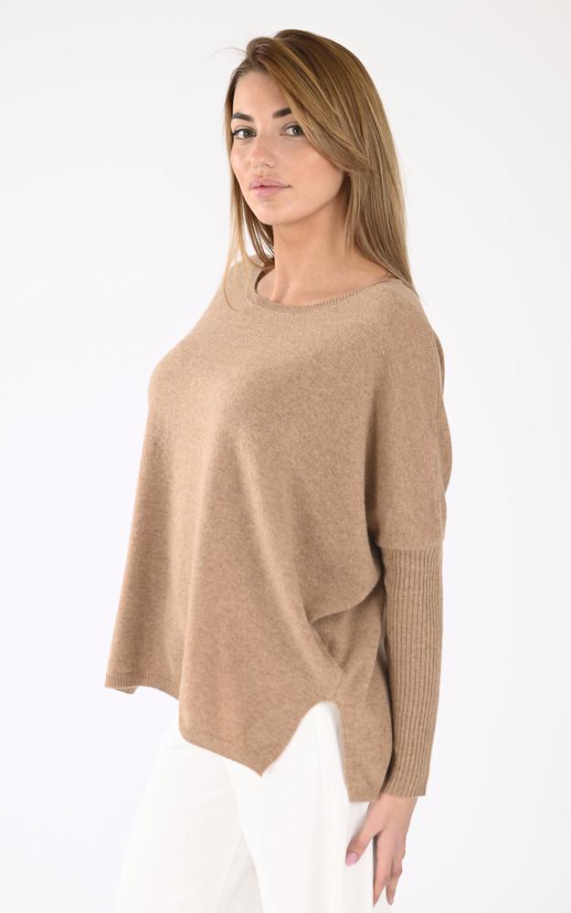 La Canadienne Pull Cachemire Agnes Camel