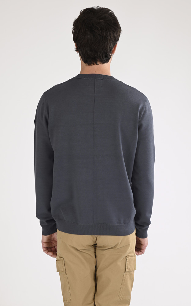 La Canadienne Pull Fin Alois Bleu Marine