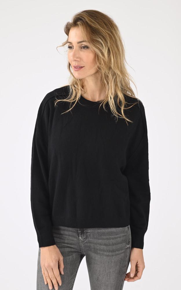 La Canadienne Pull Laine Cachemire Noir