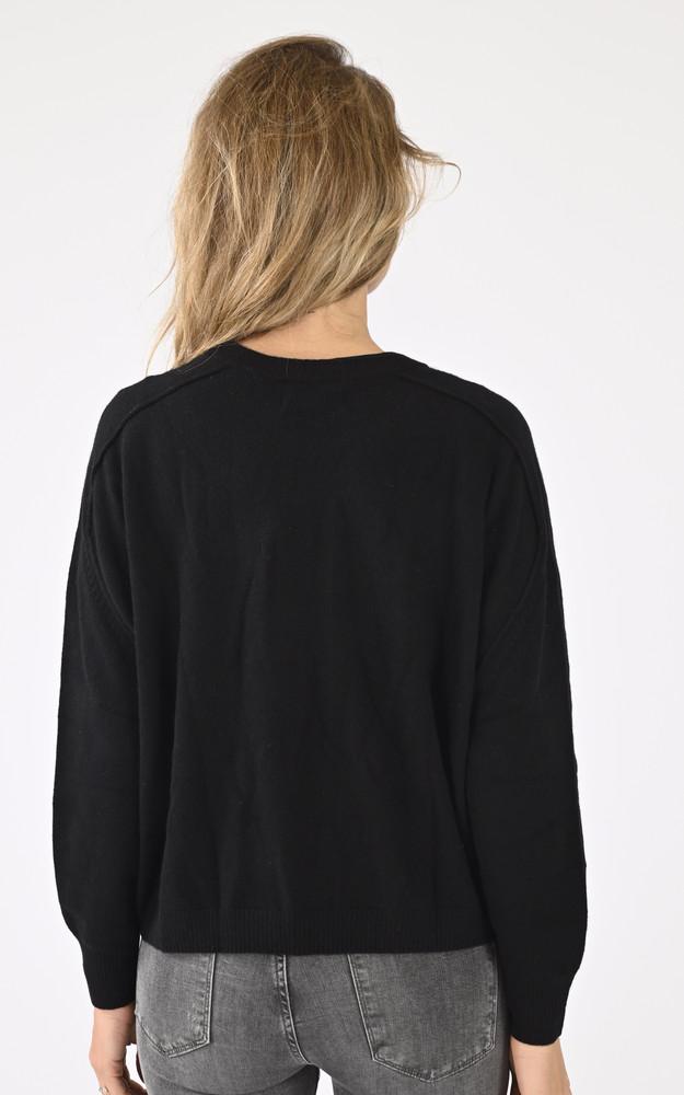 La Canadienne Pull Laine Cachemire Noir