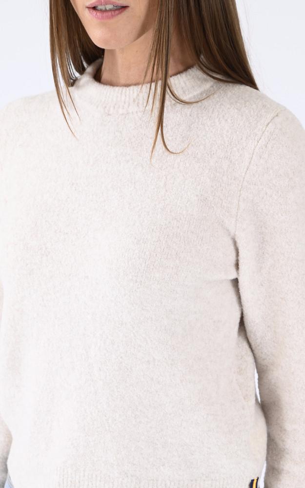 La Canadienne Pull Laine Clarisse Beige