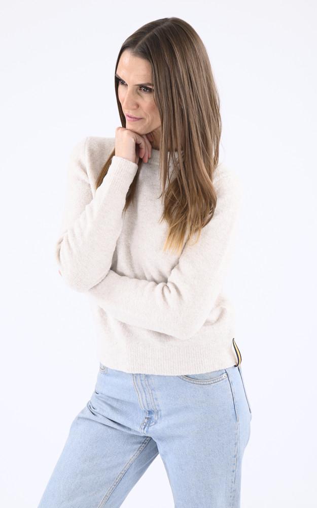 La Canadienne Pull Laine Clarisse Beige