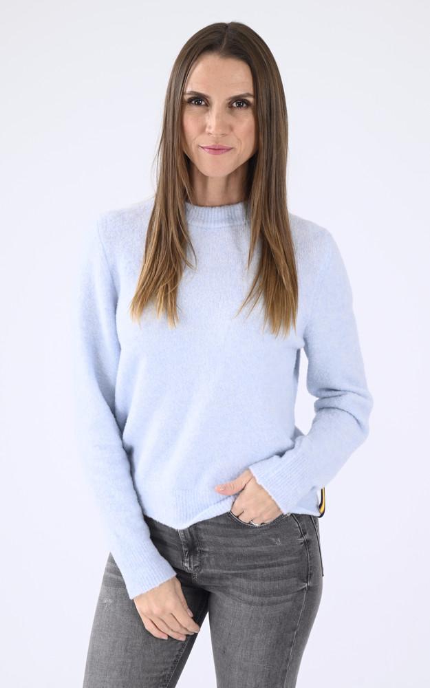 La Canadienne Pull Laine Clarisse Bleu