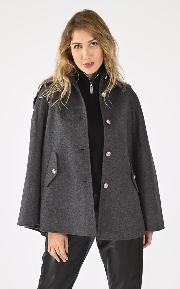 La Canadienne Pull Tour De Cou Laine Noir