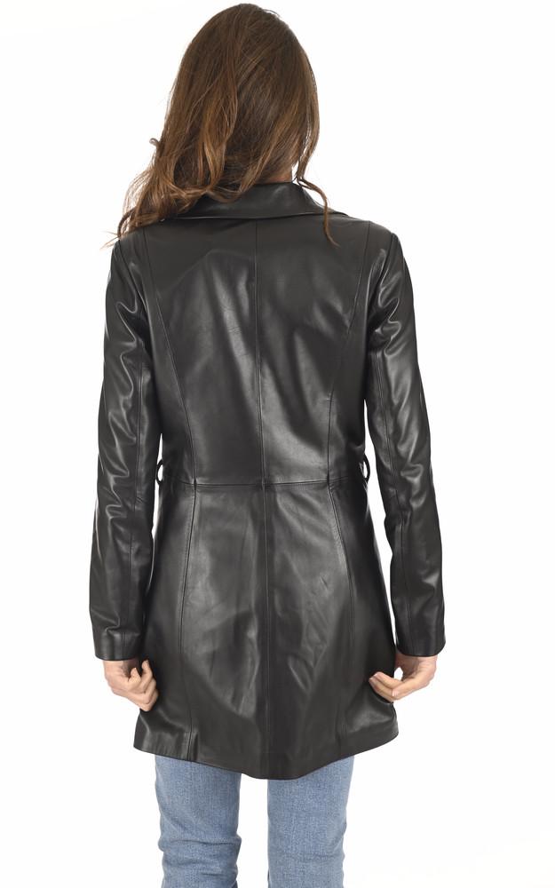 La Canadienne Redingote Agneau Noir