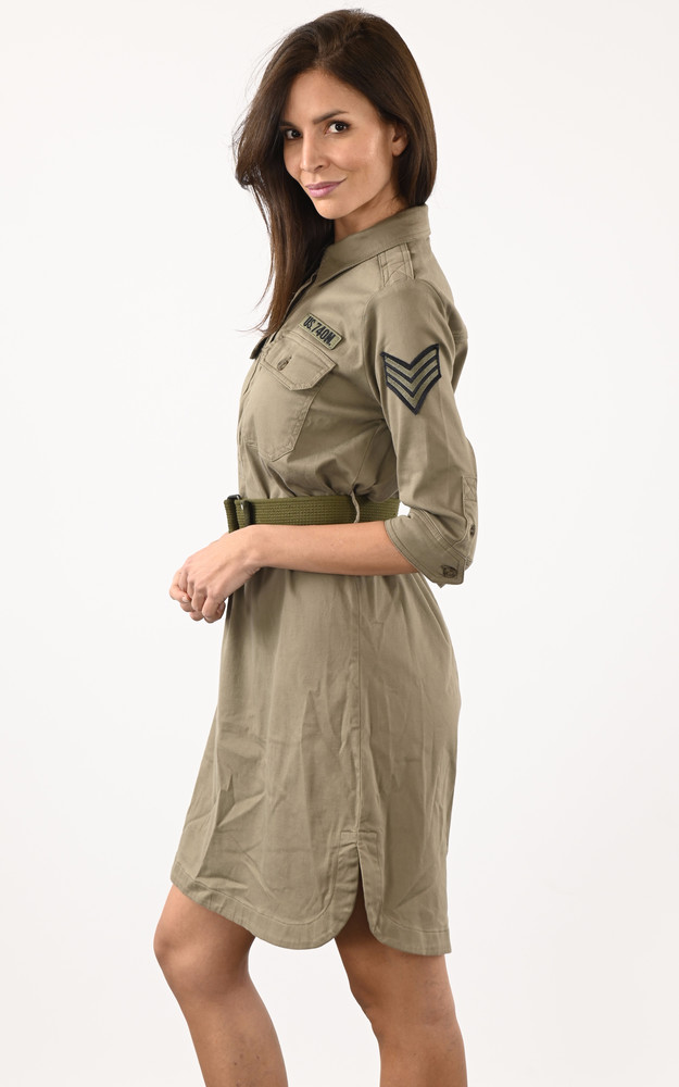 La Canadienne Robe Rob Jane W Kaki