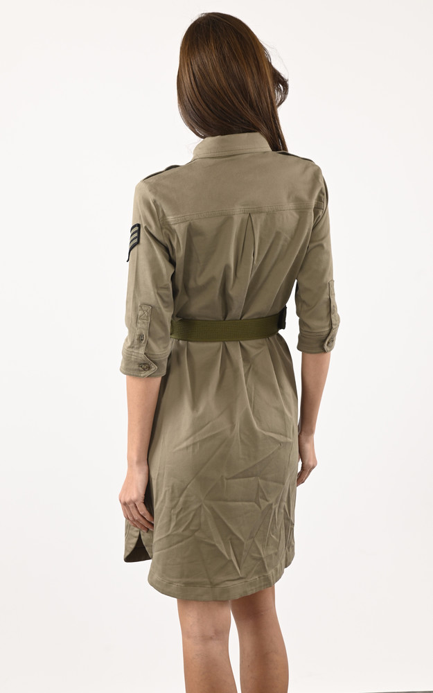 La Canadienne Robe Rob Jane W Kaki