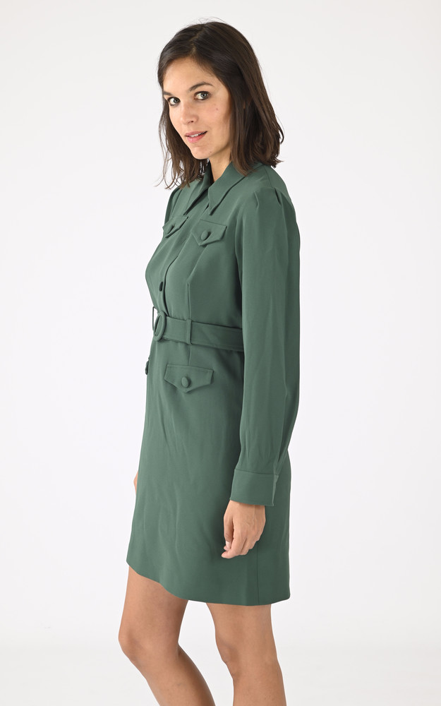La Canadienne Robe Roya Verte
