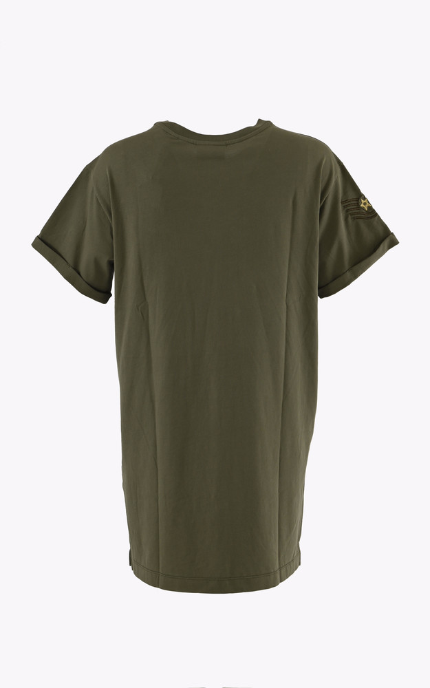 La Canadienne Robe T-shirt Rob Ebony Kaki