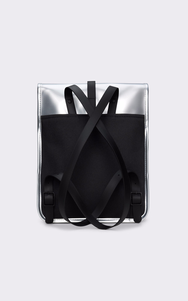 La Canadienne Sac à Dos Back Pack Micro Argenté