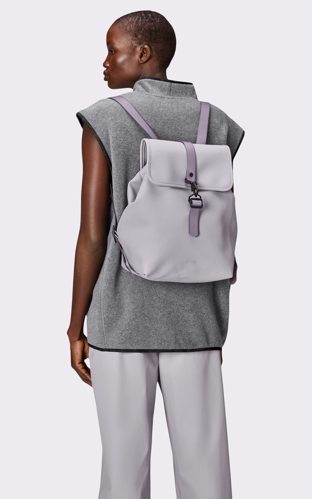 La Canadienne Sac à Dos Bucket Backpack Gris Clair