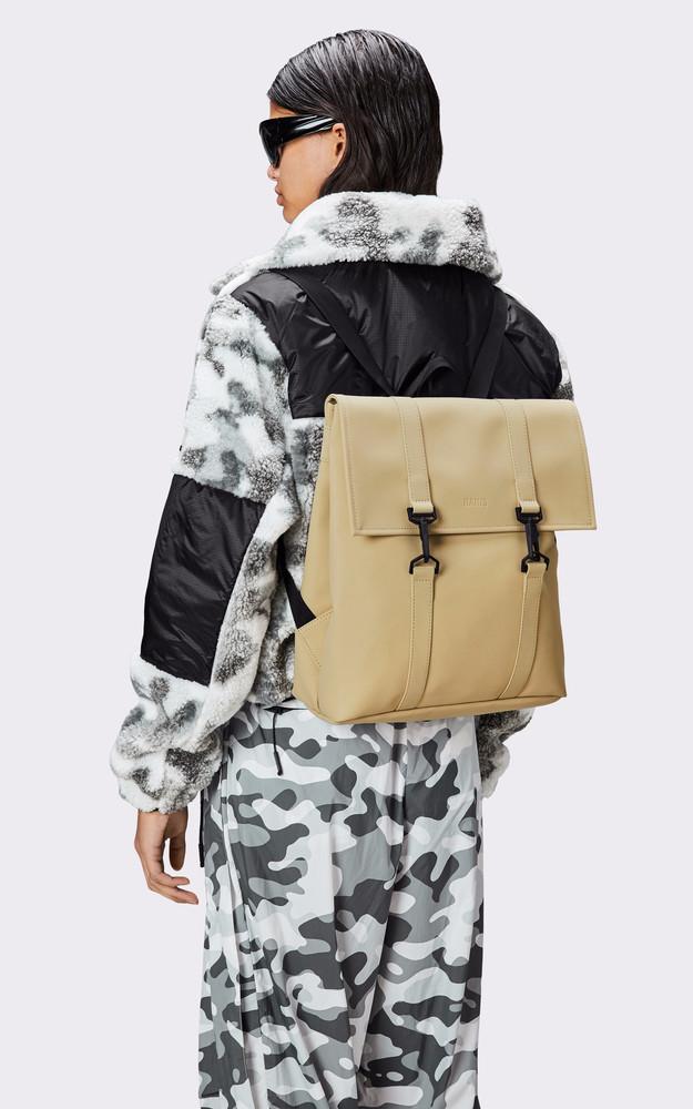 La Canadienne Sac à Dos MSN Bag Mini Beige