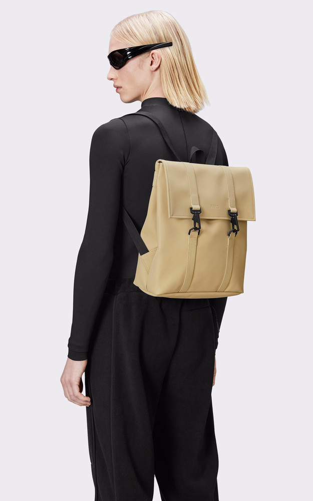 La Canadienne Sac à Dos MSN Bag Mini Beige