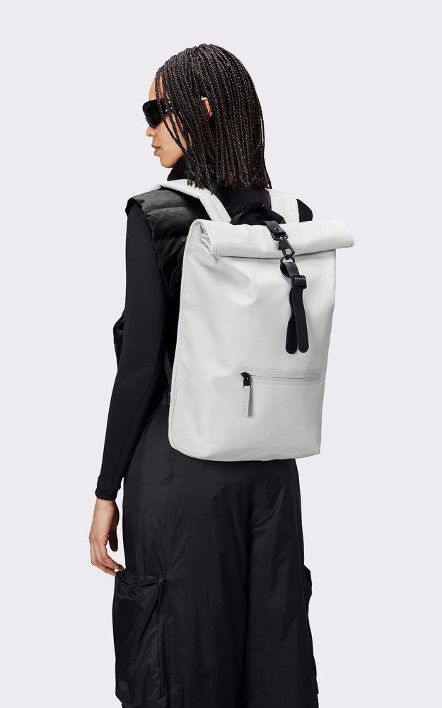 La Canadienne Sac à Dos Rolltop Rucksack Blanc