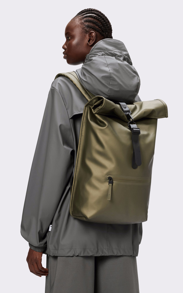 La Canadienne Sac à Dos Rolltop Rucksack Kaki
