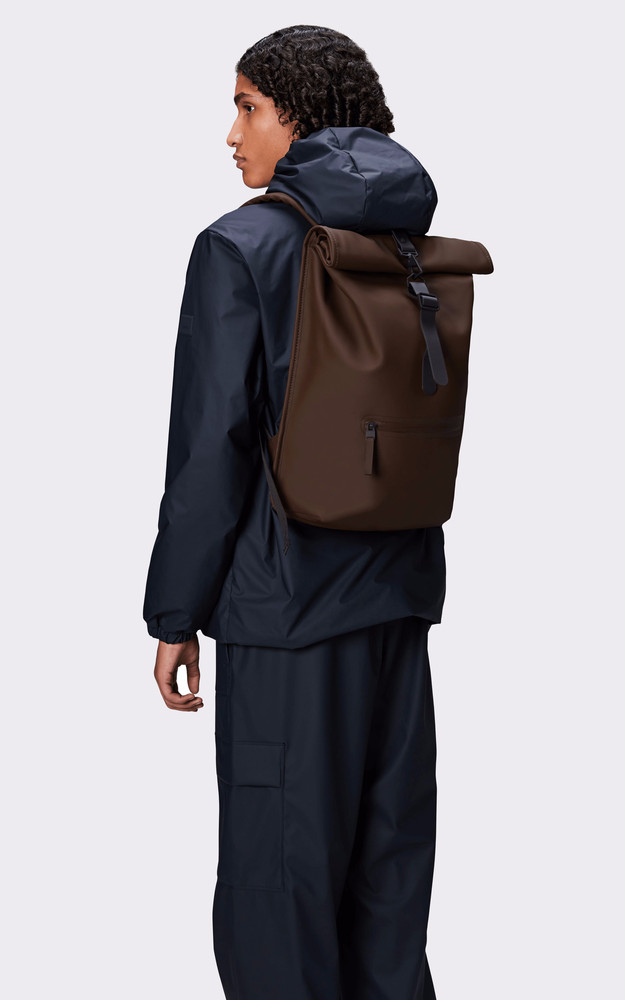 La Canadienne Sac à Dos Rolltop Rucksack Marron