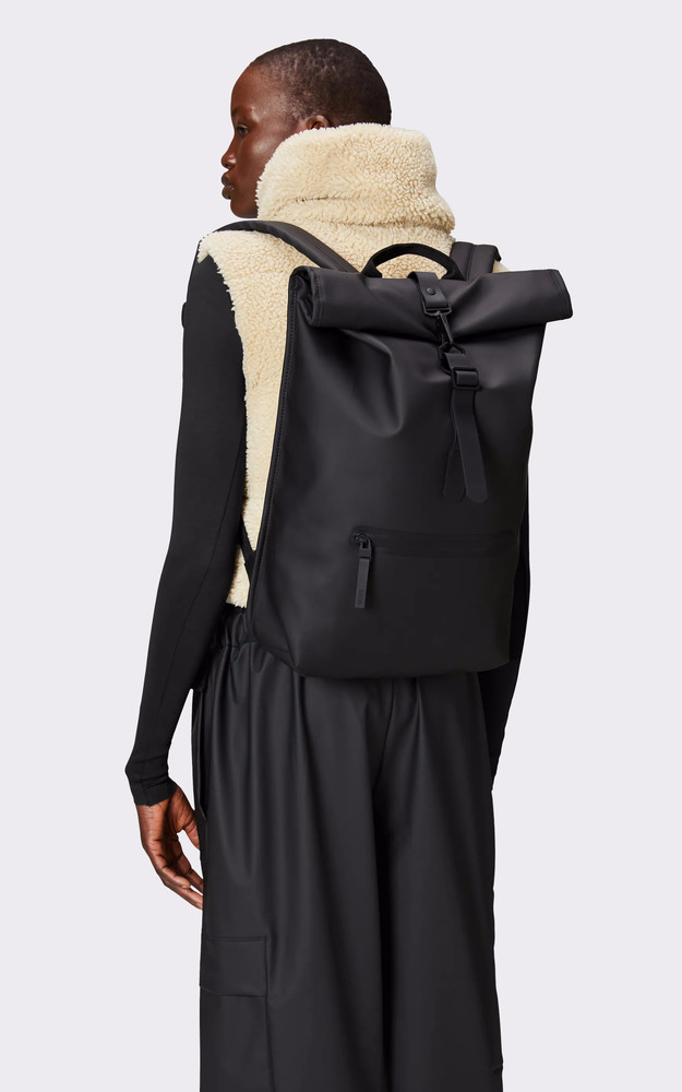 La Canadienne Sac à Dos Rolltop Rucksack Noir