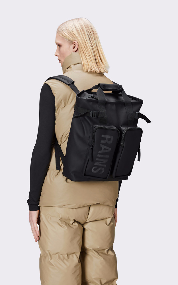 La Canadienne Sac à Dos Tote Backpack Noir