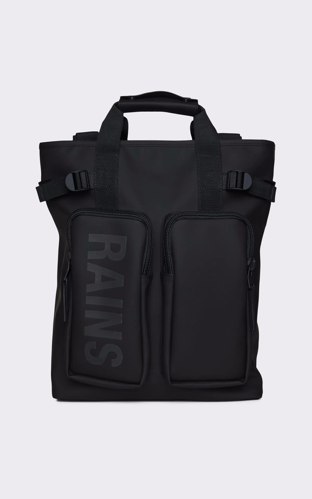 la canadienne Sac à dos Tote Backpack noir