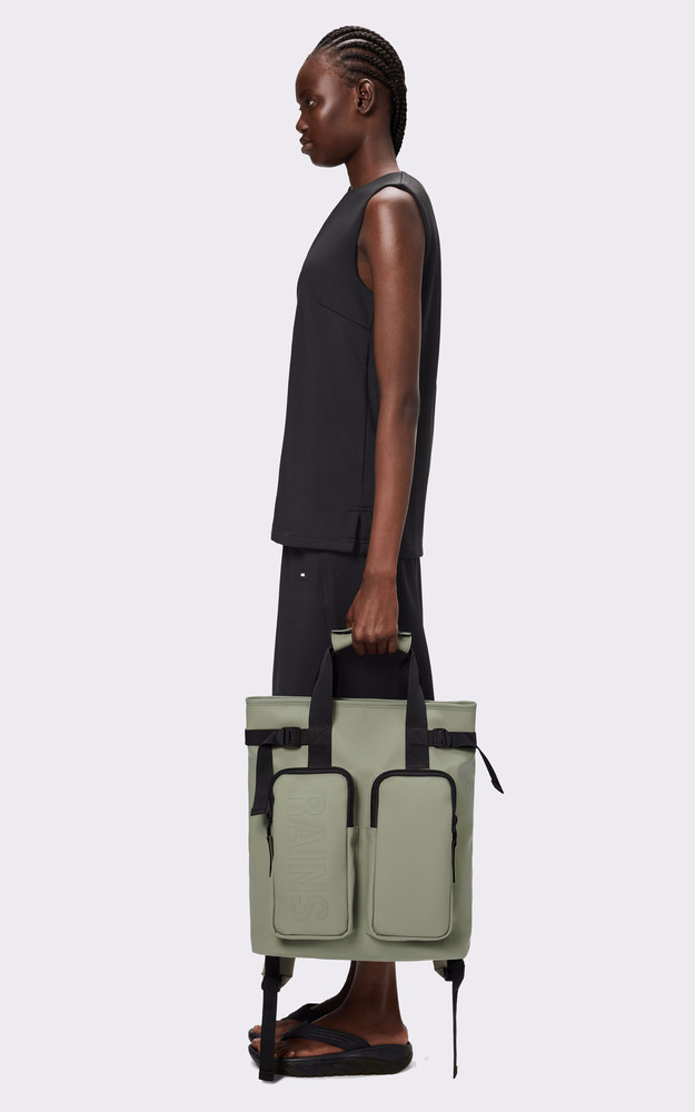 La Canadienne Sac à Dos Tote Backpack Vert