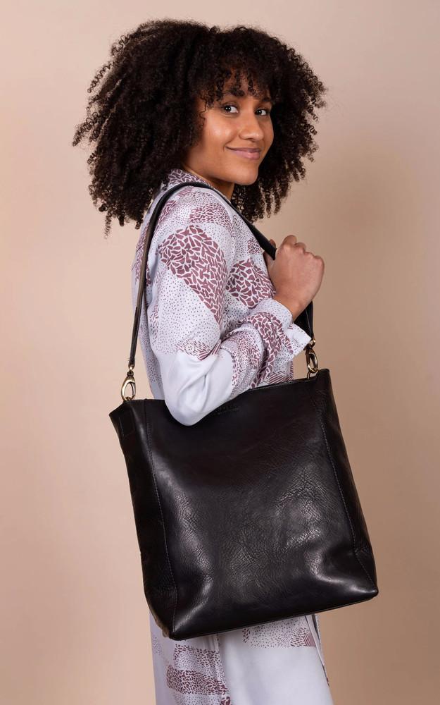 La Canadienne Sac à Main Cuir Noir