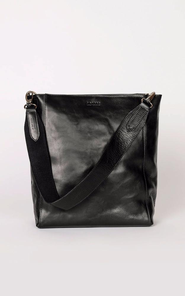 la canadienne Sac à main cuir noir