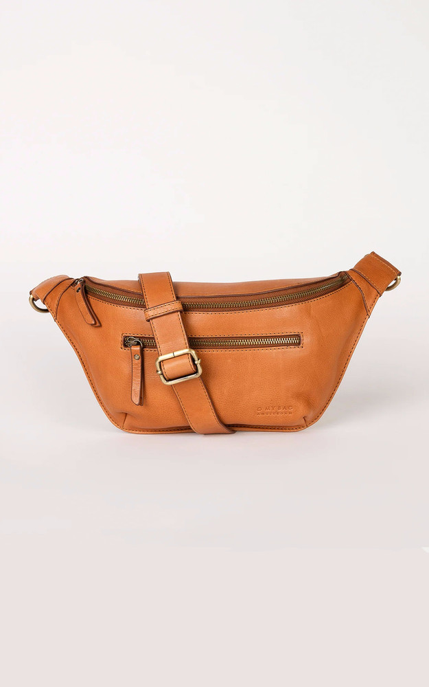 La Canadienne Sac Banane Cuir Cognac