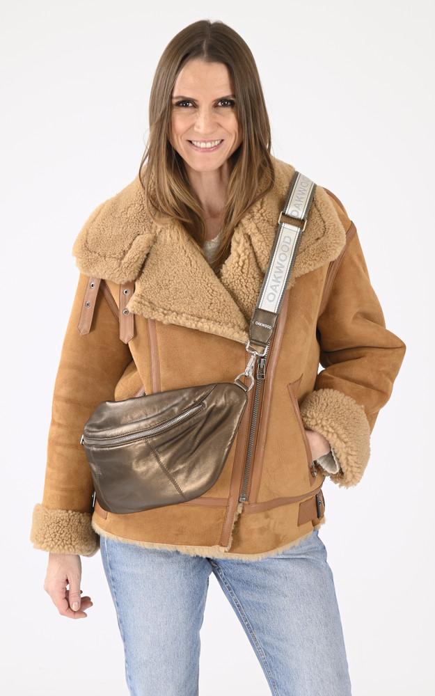 la canadienne Sac banane cuir Murillo doré