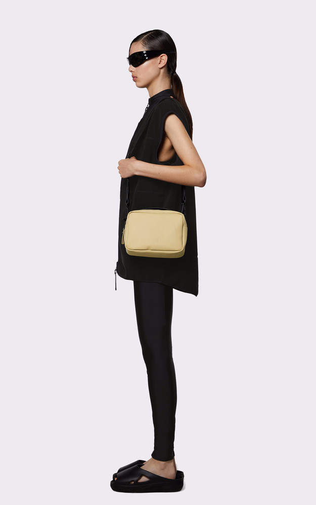 La Canadienne Sac Bandoulière Box Bag Beige