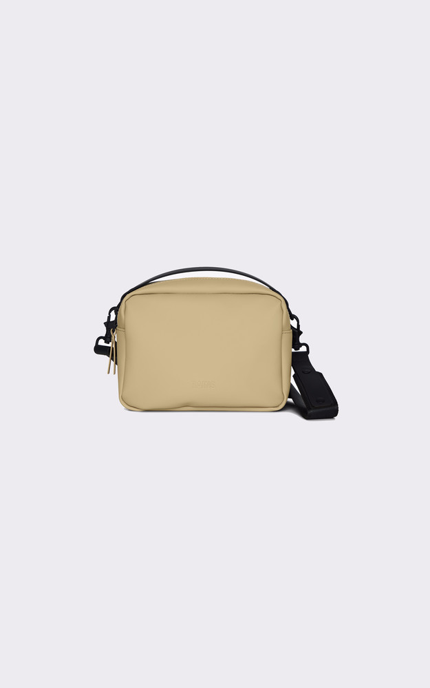 la canadienne Sac bandoulière Box bag beige