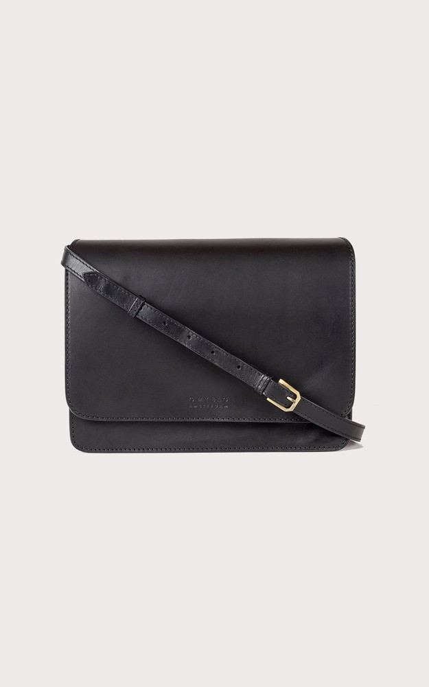 La Canadienne Sac Bandoulière Cuir Noir