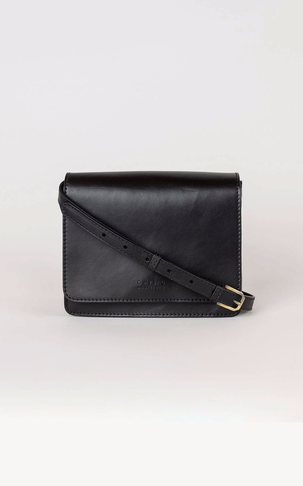 La Canadienne Sac Bandoulière Mini Cuir Noir