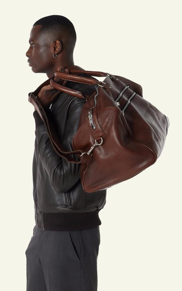 la canadienne Sac week-end cuir marron