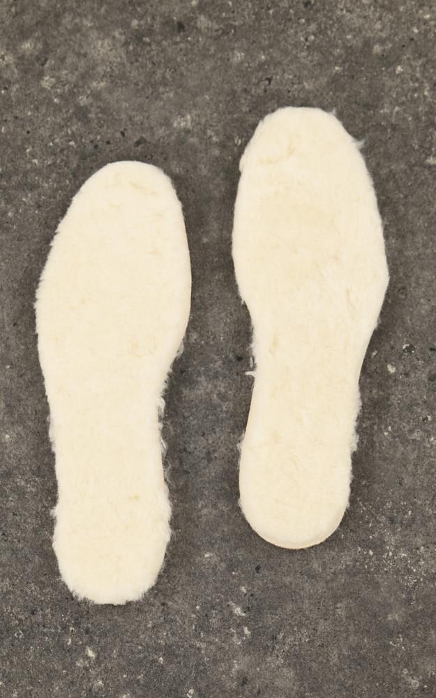 la canadienne Semelles laine et liège beige