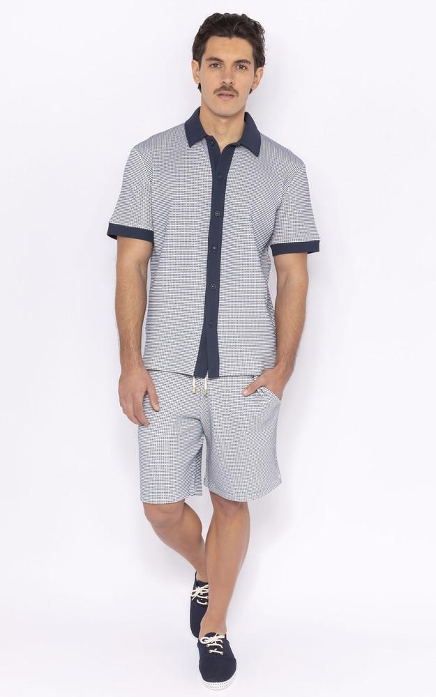 La Canadienne Short Coton Bleu