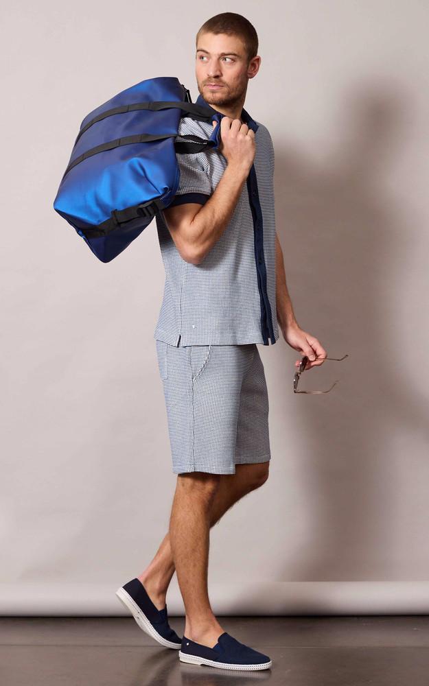 La Canadienne Short Coton Bleu