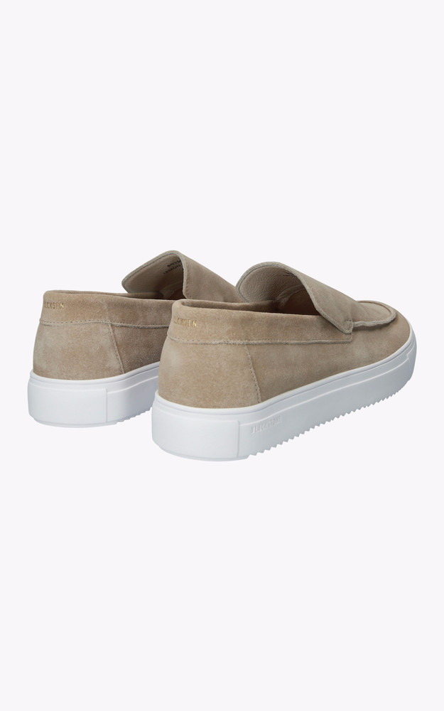 La Canadienne Slip-on Cuir Nubuck BG150 Beige