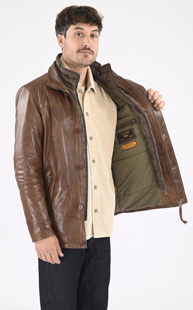 La Canadienne Surveste Agneau Moose Marron