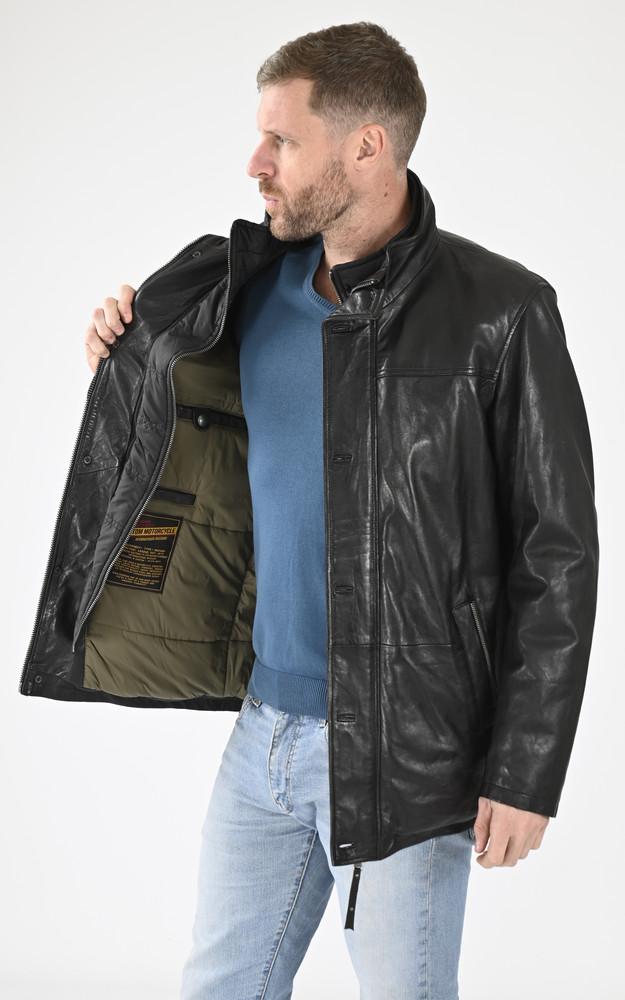 La Canadienne Surveste Agneau Moose Noir