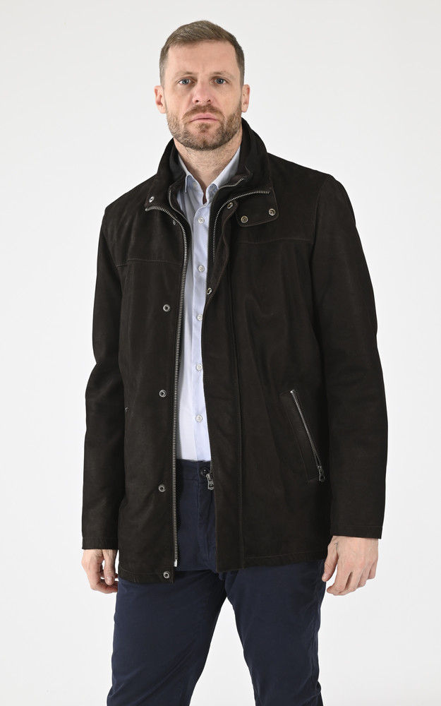 La Canadienne Surveste Chaude Nubuck Marron