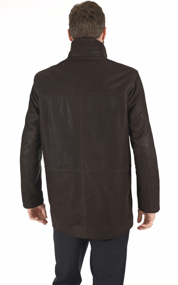 La Canadienne Surveste Vachette Grainée Marron